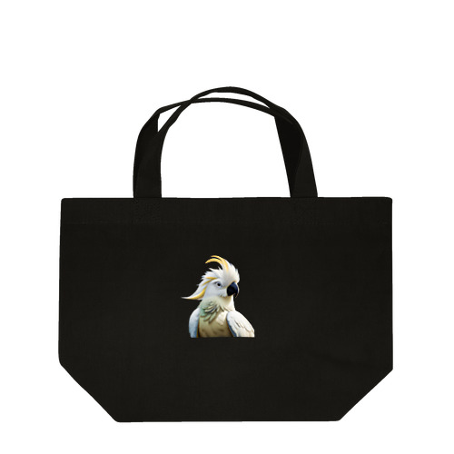 シロビタイムジオウム（Sulphur-crested Cockatoo） Lunch Tote Bag