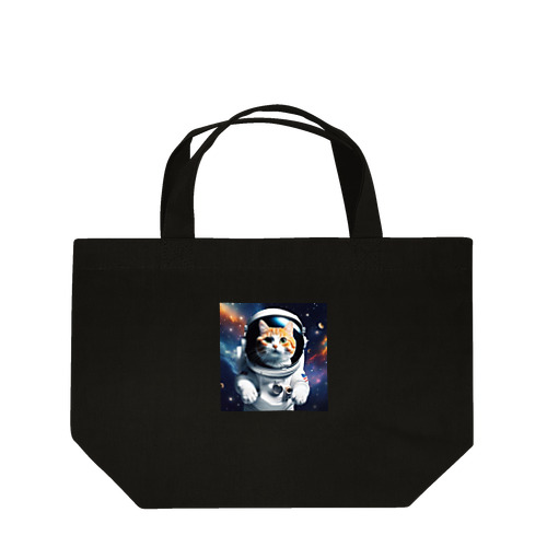 宇宙飛行猫 ランチトートバッグ