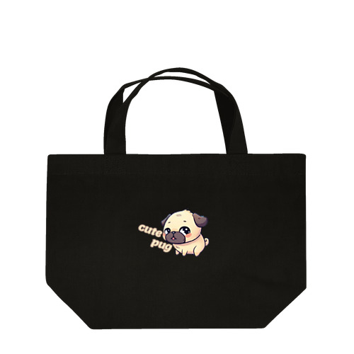 CUTE PUG！ Lunch Tote Bag