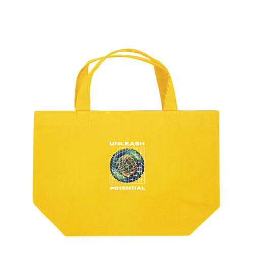 "Unleash Potential" Graphic Tee & Merch Lunch Tote Bag