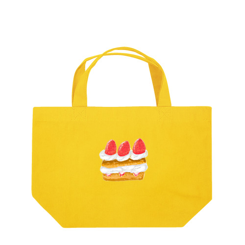 いちごのミルフィーユ Lunch Tote Bag