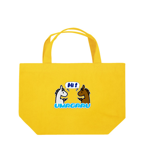 馬が合う Lunch Tote Bag