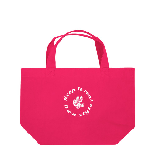 NOTCH STYLE『Keep it real』 Lunch Tote Bag