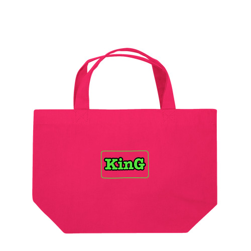 KinG 黒フチロゴシリーズ ランチトートバッグ