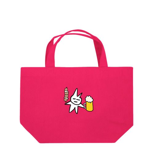 ひとり焼き鳥♪ フレイザーくんの至福タイム Lunch Tote Bag