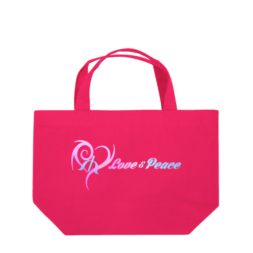 Love & Peace Lunch Tote Bag