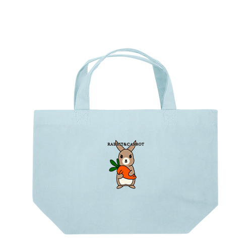 RABBIT＆CAROTTE(STAND UP) Lunch Tote Bag