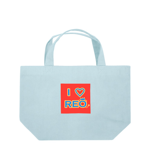 I ♥️  REO の《赤ロゴ》 Lunch Tote Bag