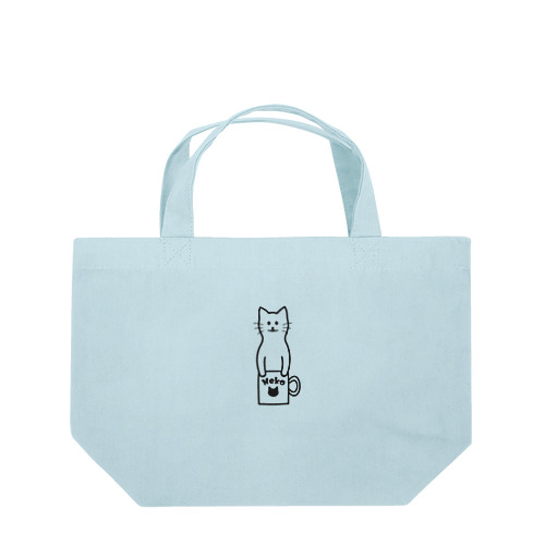 【猫コップ】 ランチトートバッグ