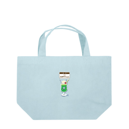 【喫茶】ペンギンクリームソーダ(ロゴ入) Lunch Tote Bag