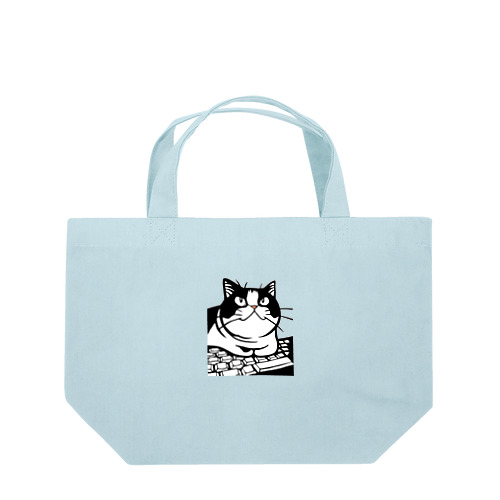 ハチワレチロルさん２ Lunch Tote Bag