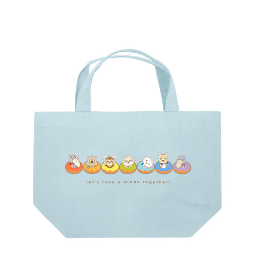 そよかぜファミリー in ドーナツホール Lunch Tote Bag