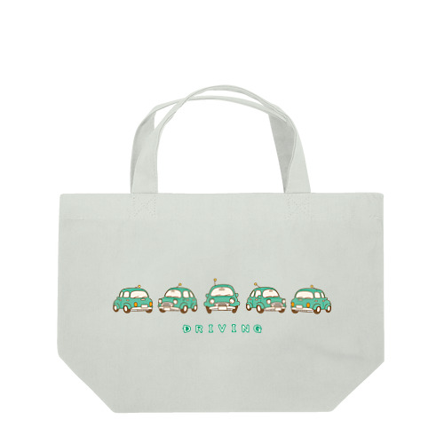 車でお出かけ Lunch Tote Bag