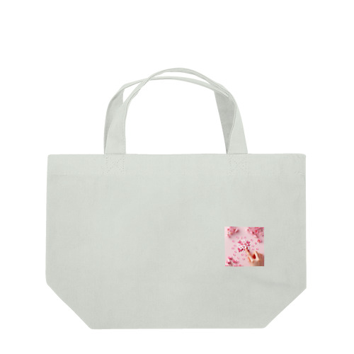 さくらの花びらで遊ぼう♪ Lunch Tote Bag