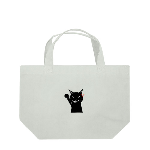 怒る猫 Lunch Tote Bag
