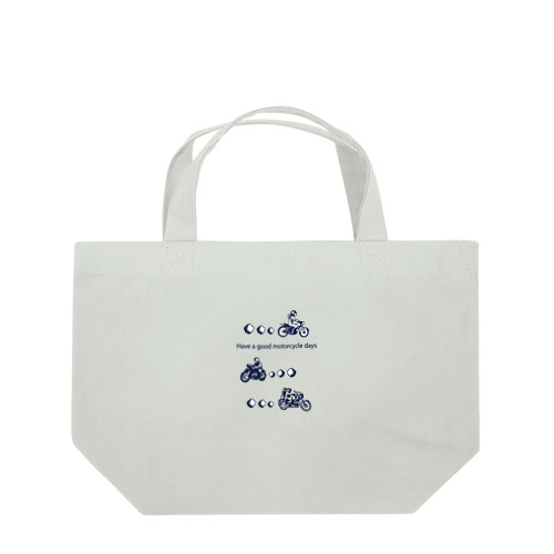 モーターサイクル日記(NB) Lunch Tote Bag