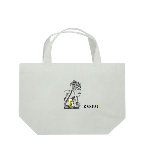 名画 × BEER（写楽）黒線画 Lunch Tote Bag