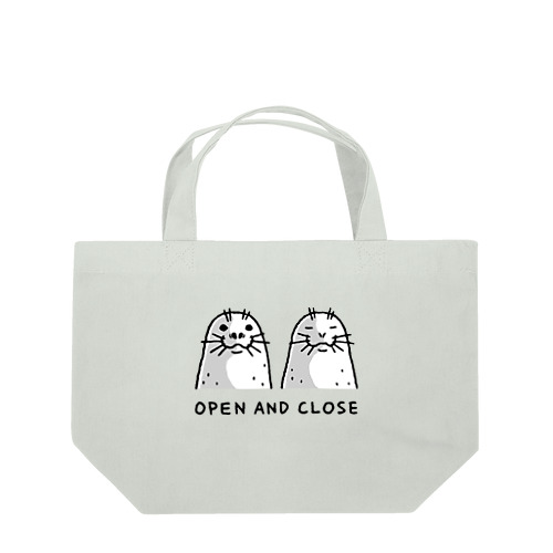 OPEN AND CLOSE ランチトートバッグ