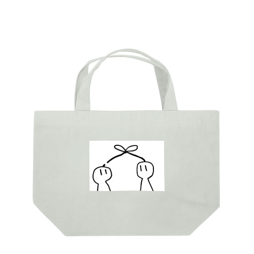 枝が切れました…。コンセント君（白） Lunch Tote Bag