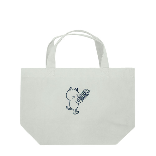 ガラケー猫 Lunch Tote Bag