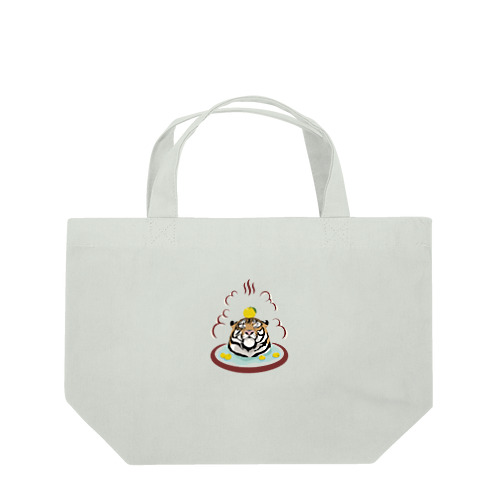 温まるトラ Lunch Tote Bag