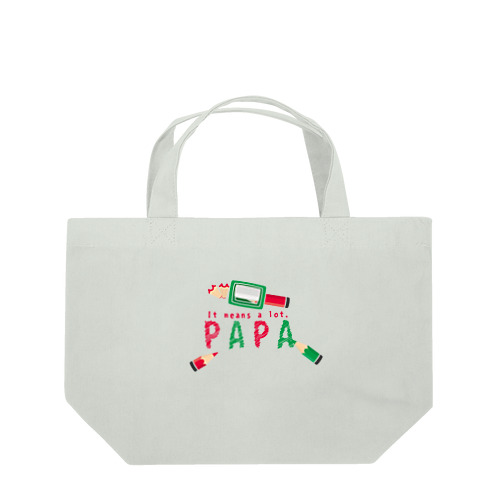 ちびた色鉛筆 PAPA*A Lunch Tote Bag