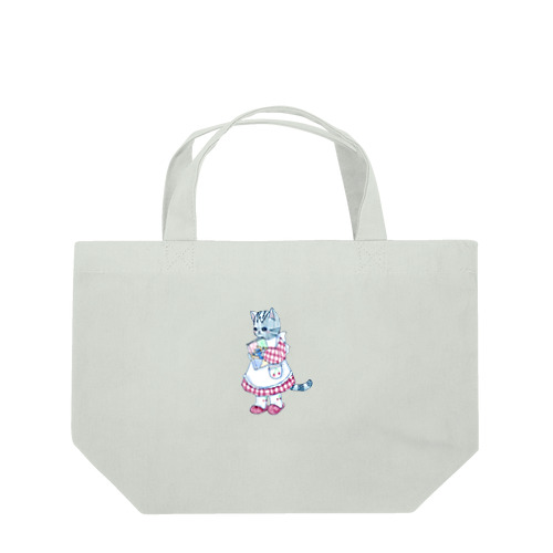 こねこのミトンちゃん（さくらんぼ） Lunch Tote Bag