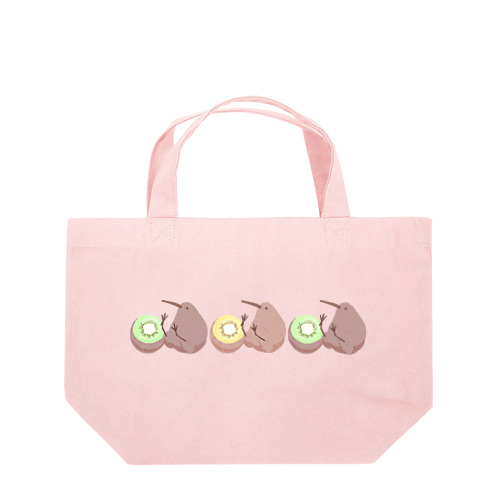 トリプルなキウイ＆キーウィ🥝 Lunch Tote Bag