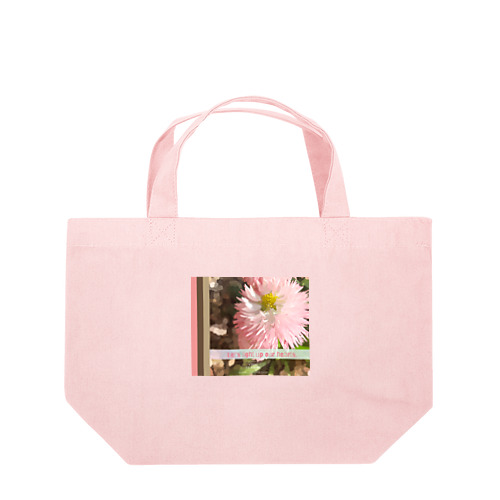 お花・Let's light up our hearts. Lunch Tote Bag