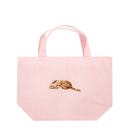 茶トラのトラ猫 Lunch Tote Bag