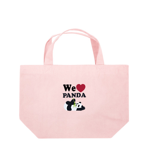 we love パンダ Lunch Tote Bag
