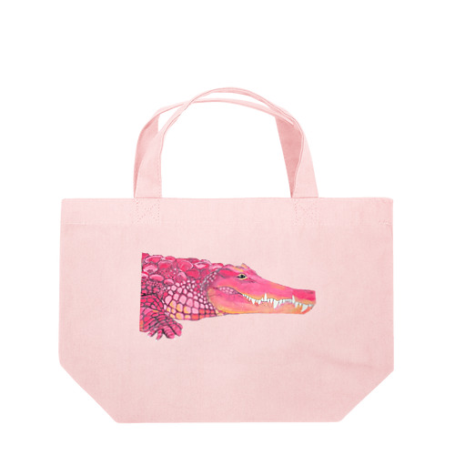 ピンクワニあかちゃん Lunch Tote Bag