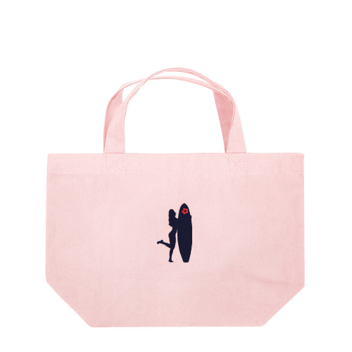 サーフガール Lunch Tote Bag