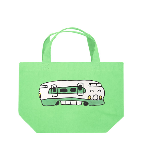 新幹線くんグリーン Lunch Tote Bag