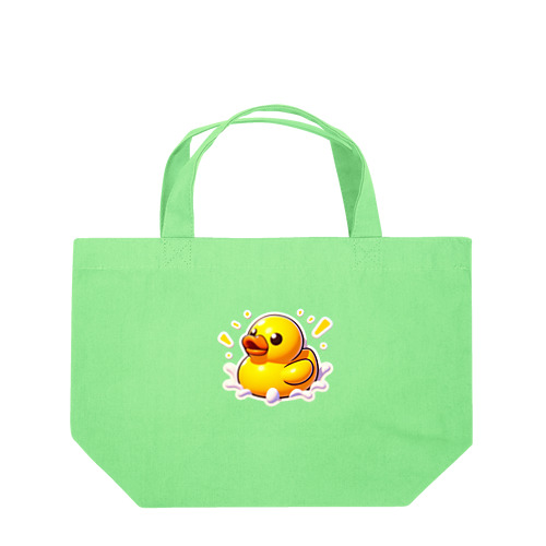 可愛い黄色いアヒル😍 Lunch Tote Bag