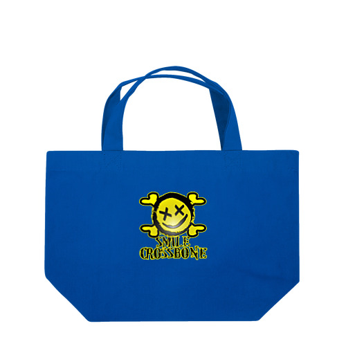 ニコちゃんクロスボーン YEL&VINYL Lunch Tote Bag