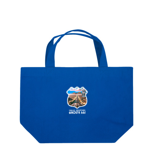 ROUTE66！時を超えた冒険をしよう！（濃色用） Lunch Tote Bag