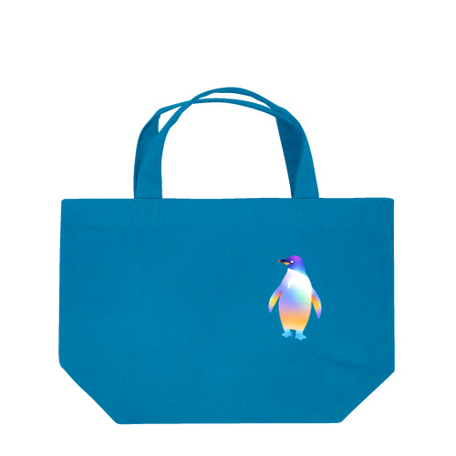 グラデーションペンギン Lunch Tote Bag