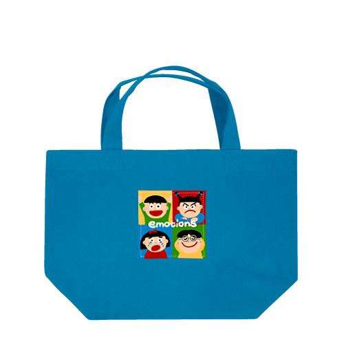 emotions😀😠😭😌 Lunch Tote Bag
