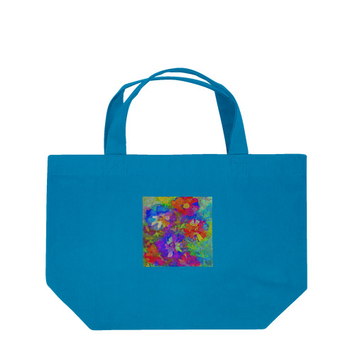 flowers Lunch Tote Bag