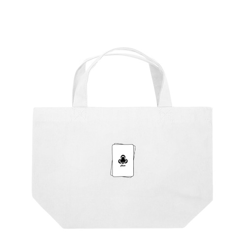 トランプ　クローバーカード（ブラック）TYPE１ Lunch Tote Bag