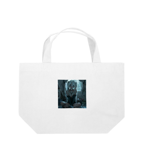 gothic girl Lunch Tote Bag
