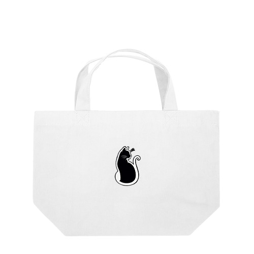 黒猫シルエットⅠ Lunch Tote Bag