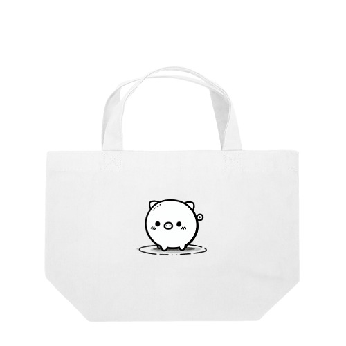 まんまる🐷ぶたちゃん😍 Lunch Tote Bag