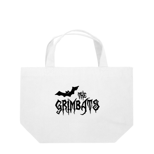 GRIMBATS logo-1 Black Lunch Tote Bag
