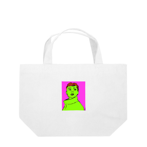 アンディウォーホル風オードリーヘプバーン Lunch Tote Bag