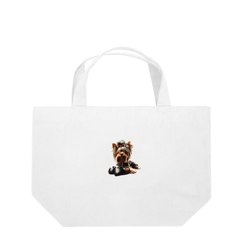 ヨークシャーテリア　ドックパークボクシング Lunch Tote Bag