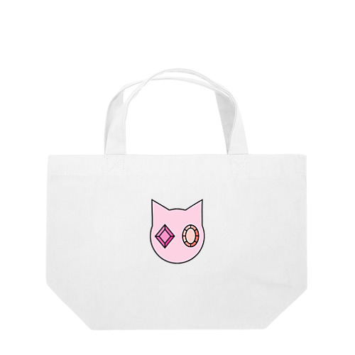 宝石の目　ピンク Lunch Tote Bag