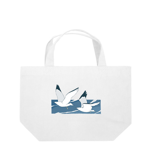 海辺のカモメ Lunch Tote Bag