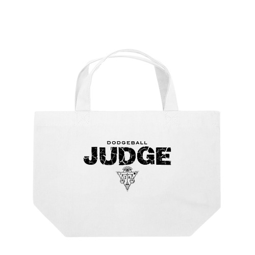 DODGEBALL JUDGE BLACK Lunch Tote Bag